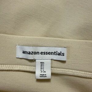 Amazon Essentials Cream skirt